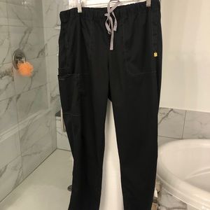 WonderWink • black scrub pants